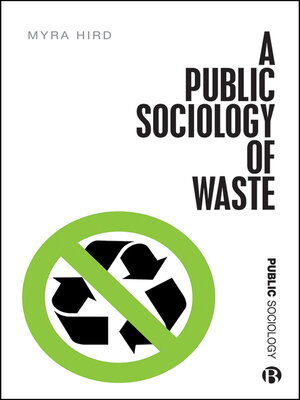 cover image of A Public Sociology of Waste